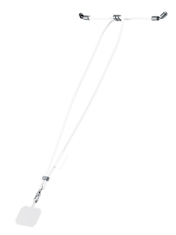 LANYARD / CORDINO PORTA BADGE E CELLULARE CON CAVO SNAPNECK